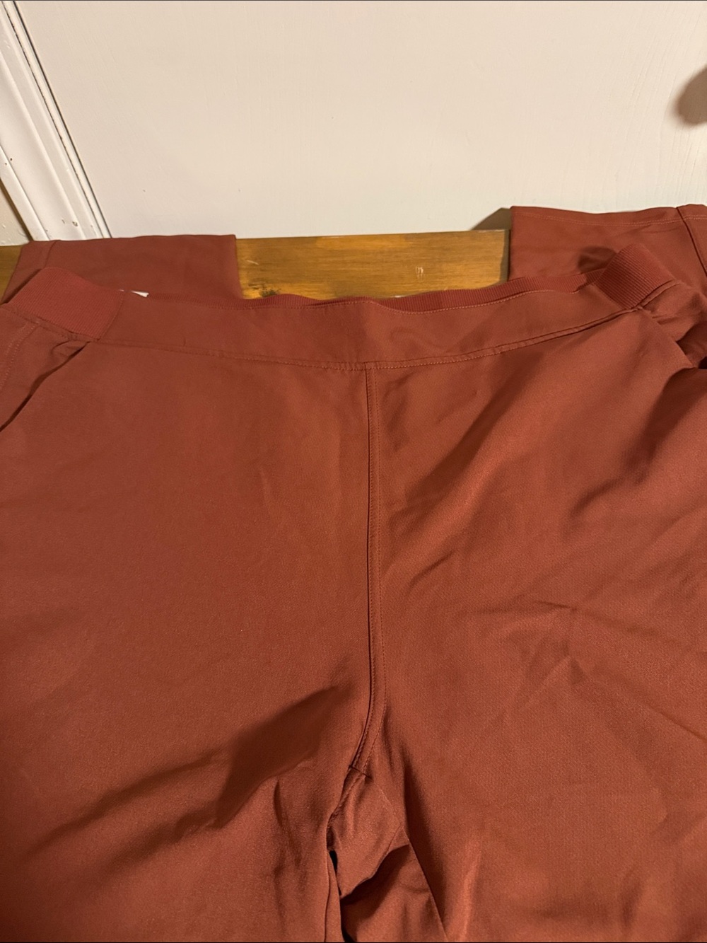 Women's Cropped Pull-On Pants in Brown Sable with pockets